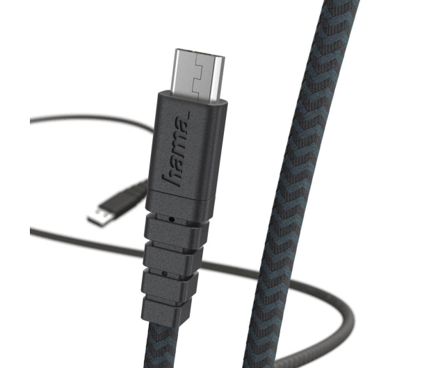 HAMA USB-microUSB 1,5M EXTREME czarny - 1382113 - zdjęcie 2